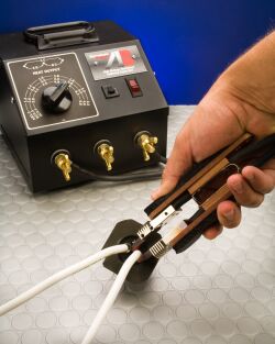 High Capacity Plier-Style Resistance Soldering System